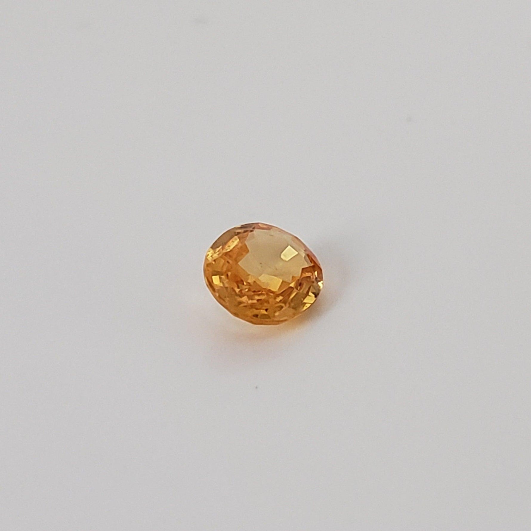  Sapphire | Oval Cut | Golden Yellow | 6x5mm 0.75ct 4