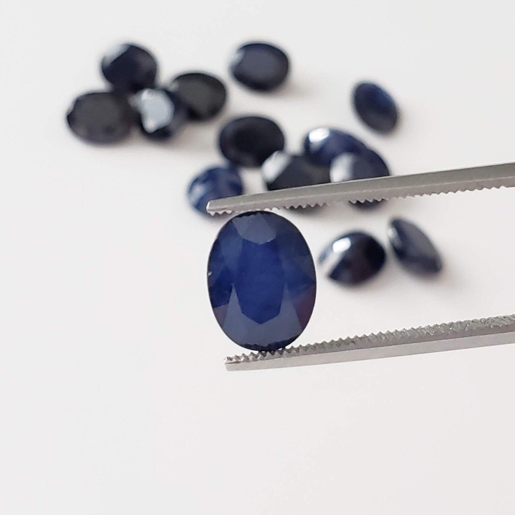  Sapphire | Oval Cut | Midnight Blue | 9x7mm | Madagascar 1