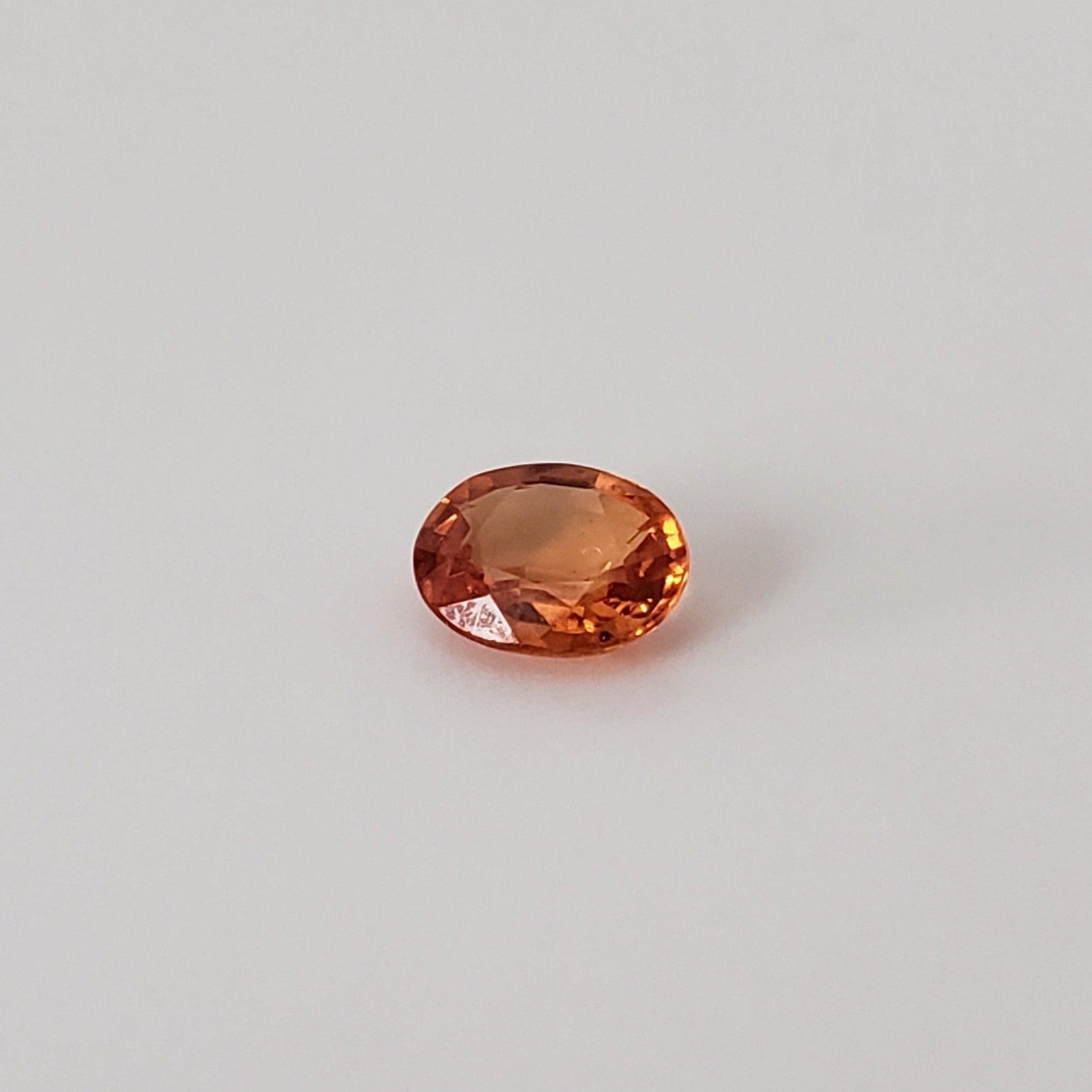  Sapphire | Oval Cut | Pumpkin Orange | 5.5x4.5mm 6