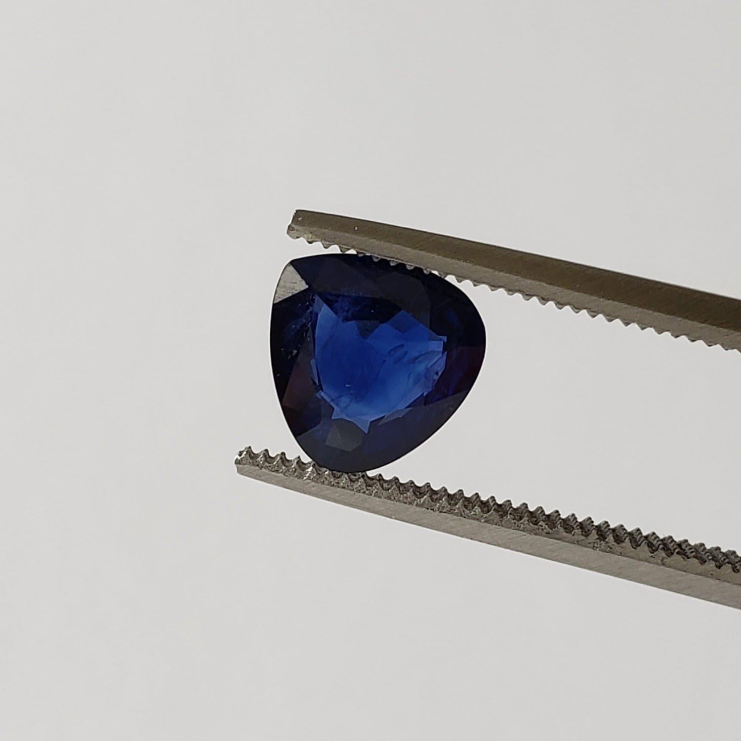  Sapphire | Pear Shape Cut | Cornflower Blue | 7x7mm 1.12ct SO24 1