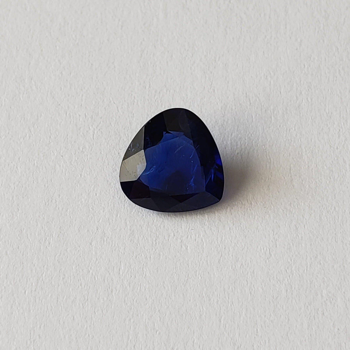 Sapphire | Pear Shape Cut | Cornflower Blue | 7x7mm 1.12ct SO24 4