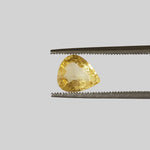  Sapphire | Pear Shape Cut | Yellow | 8.4x7.3mm 1.9ct 
