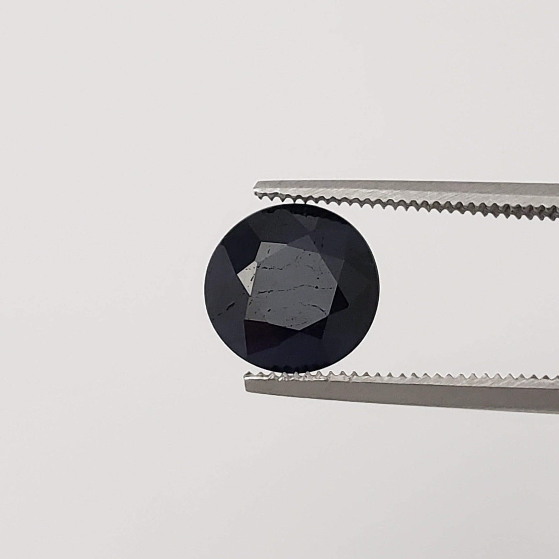  Sapphire | Round Cut | Midnight Blue | 8mm | Madagascar | SO24 1