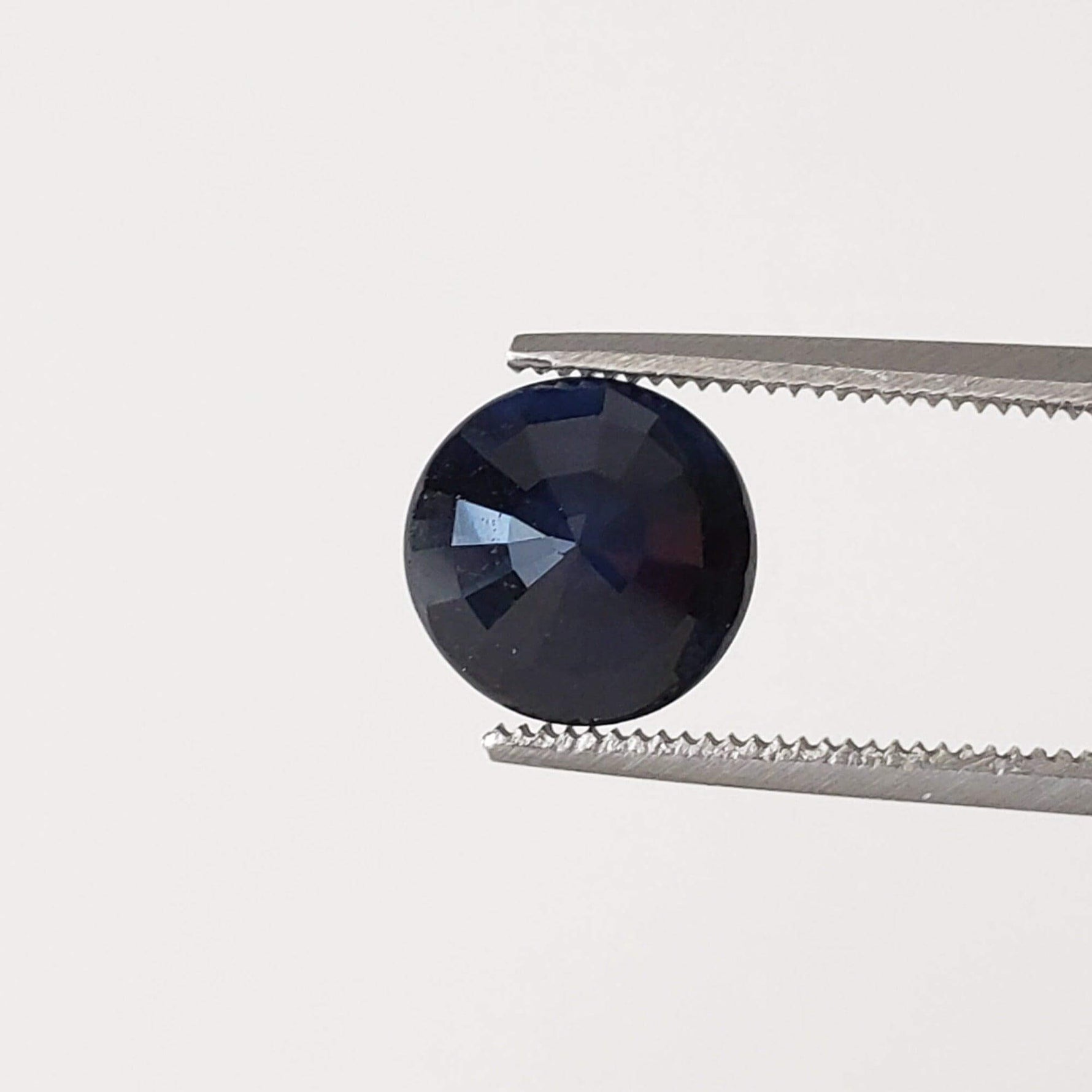  Sapphire | Round Cut | Midnight Blue | 8mm | Madagascar | SO24 2