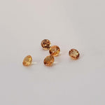  Sapphire | Round Cut | Orange | 2.7mm | SO24 3