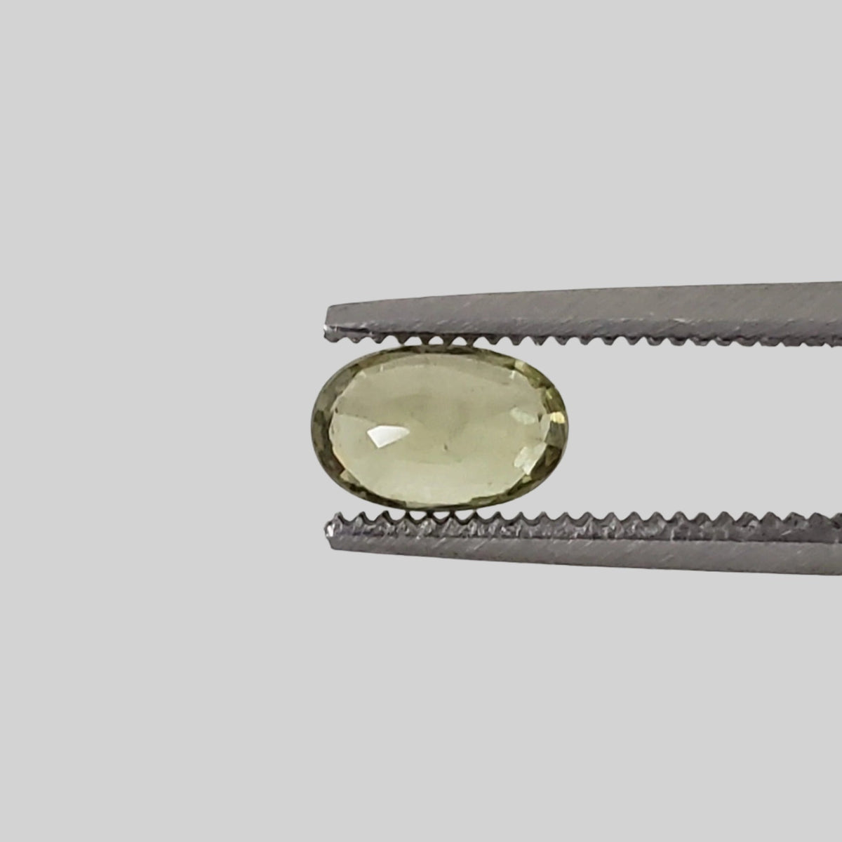  Sapphire | Unheated Sapphire | Oval Cut | Greenish Yellow | 6x4mm | Myanmar 1