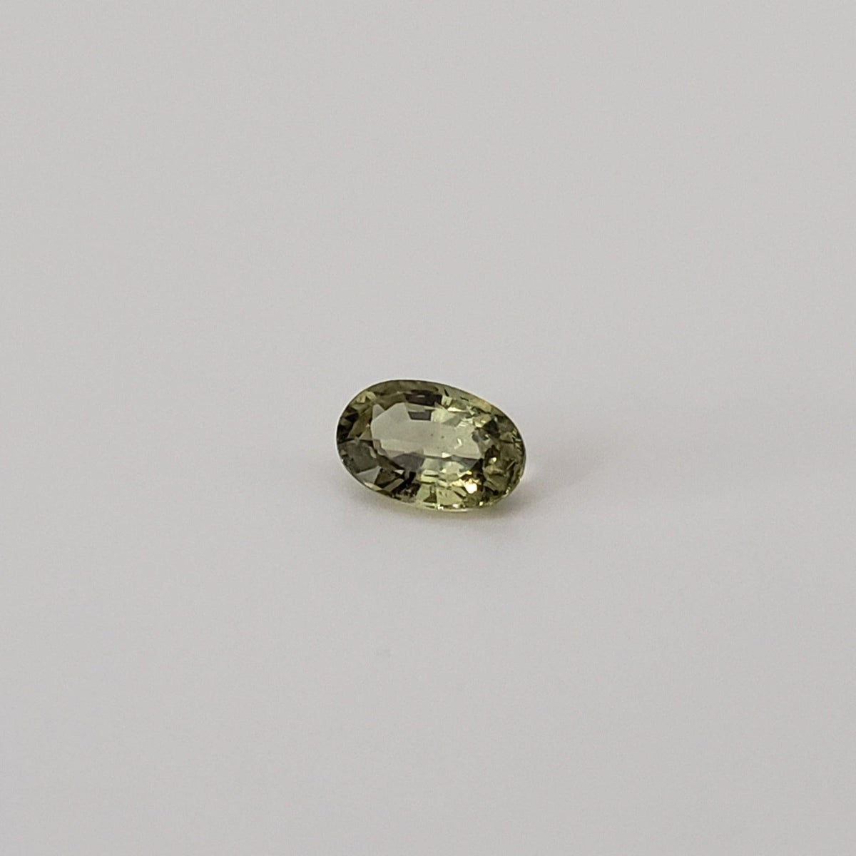  Sapphire | Unheated Sapphire | Oval Cut | Greenish Yellow | 6x4mm | Myanmar 2