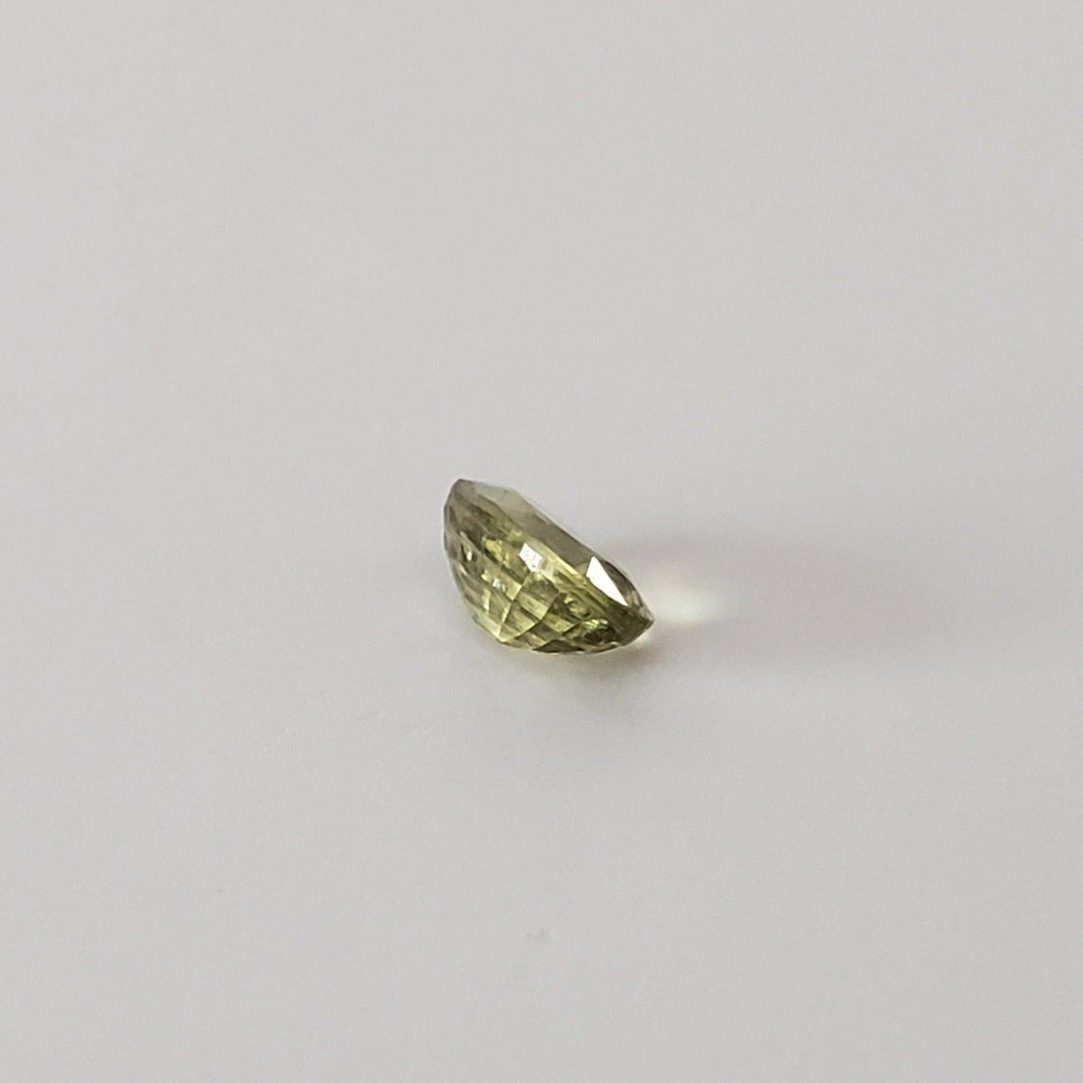  Sapphire | Unheated Sapphire | Oval Cut | Greenish Yellow | 6x4mm | Myanmar 3