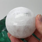  Selenite Satin Spar Sphere | 69 mm, 2.7 in | 402 grams 