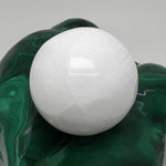  Selenite Satin Spar Sphere | 69 mm, 2.7 in | 402 grams 2