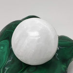  Selenite Satin Spar Sphere | 69 mm, 2.7 in | 402 grams 3