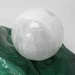  Selenite Satin Spar Sphere | 69 mm, 2.7 in | 402 grams 6