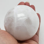 Selenite Satin Spar Sphere | 69 mm, 2.7 in | 402 grams 7