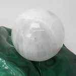 Selenite Satin Spar Sphere | 69 mm, 2.7 in | 402 grams 6