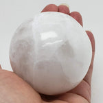  Selenite Satin Spar Sphere | 69 mm, 2.7 in | 402 grams 7