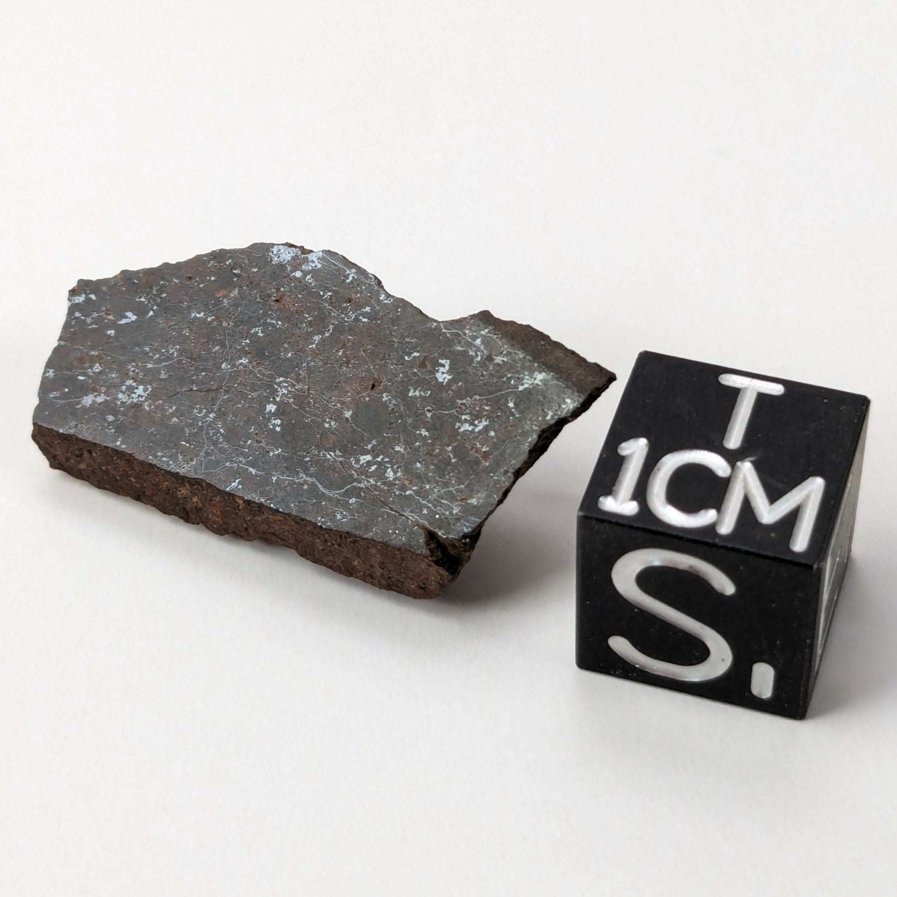 Shişr 010 Meteorite | 2.3 Grams | Slice | L5 Chondrite | Rare | Shişr Desert, Oman | SO24 