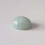  Silky Aquamarine | Oval Cabochon | Light Blue | 12X9.7mm 5.1ct | SO24 5