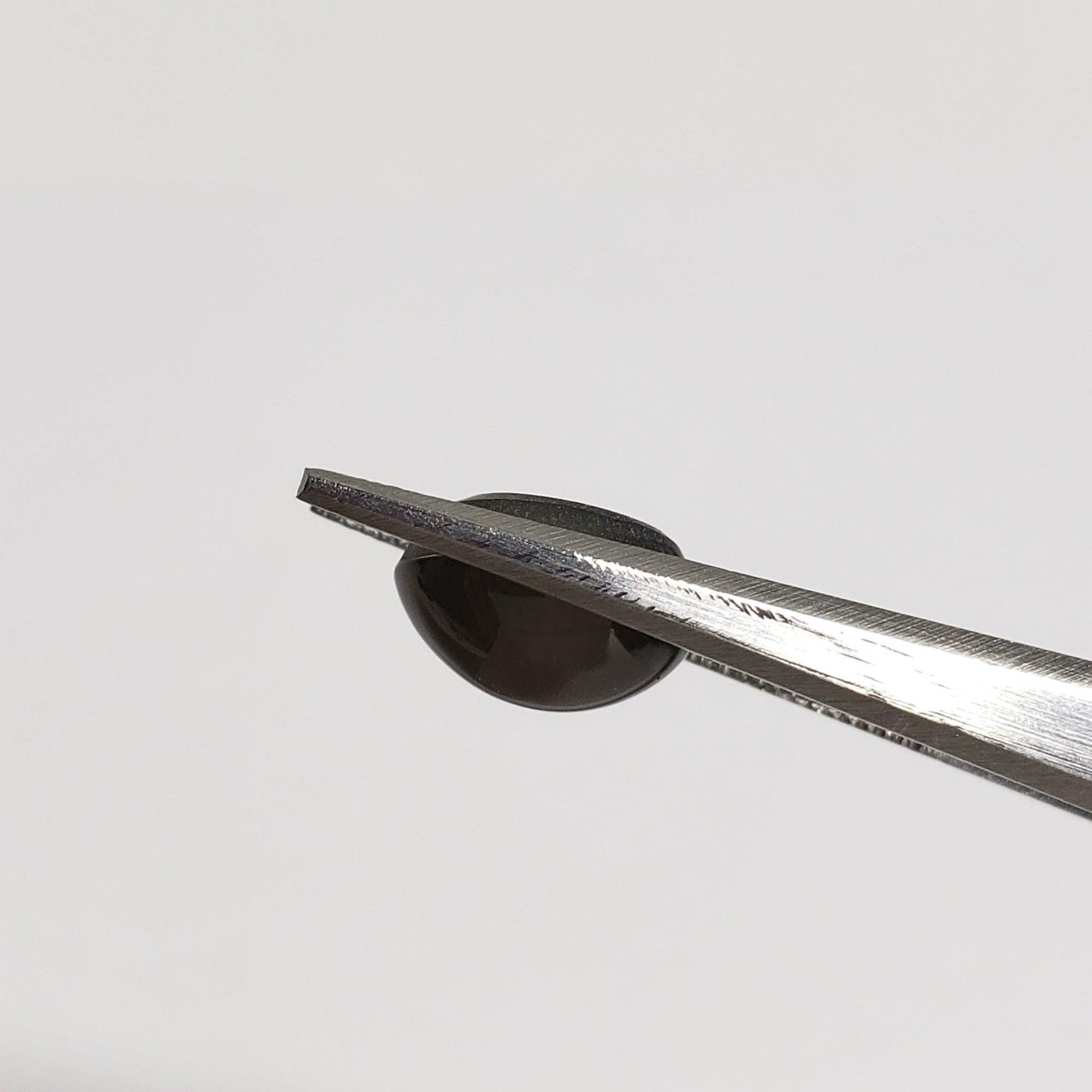  Sillimanite Cats Eye | Oval Cabochon | Black | 9x7mm 2.9ct | SO24 7
