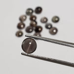 D - Sillimanite Cats Eye | Round Cabochon | Titanium | 6mm - Canagem.com