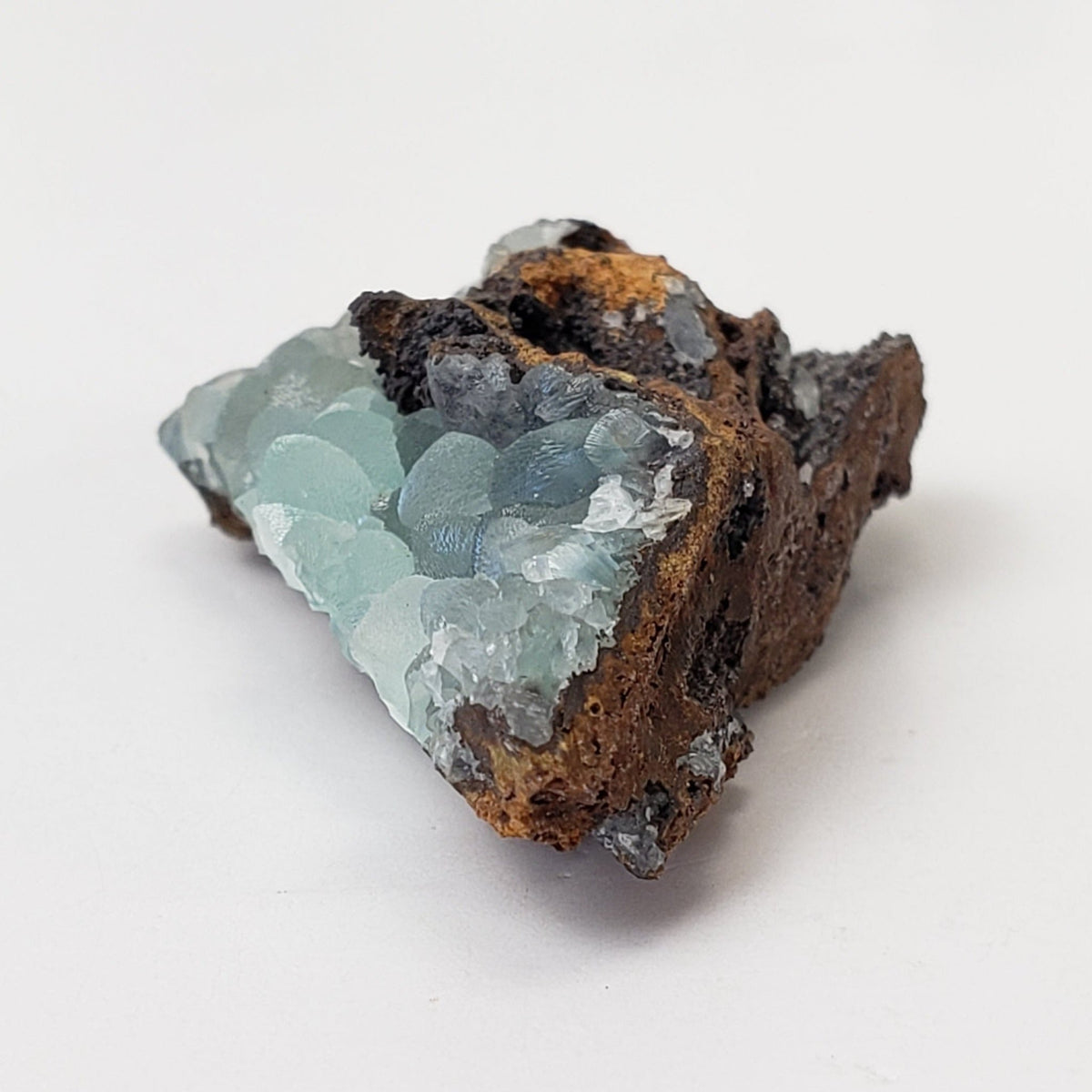  Smithsonite Crystals on Matrix | Perky Box Thumbnail Specimen | Chihuahua, Mexico | SO24 2