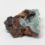  Smithsonite Crystals on Matrix | Perky Box Thumbnail Specimen | Chihuahua, Mexico | SO24 4