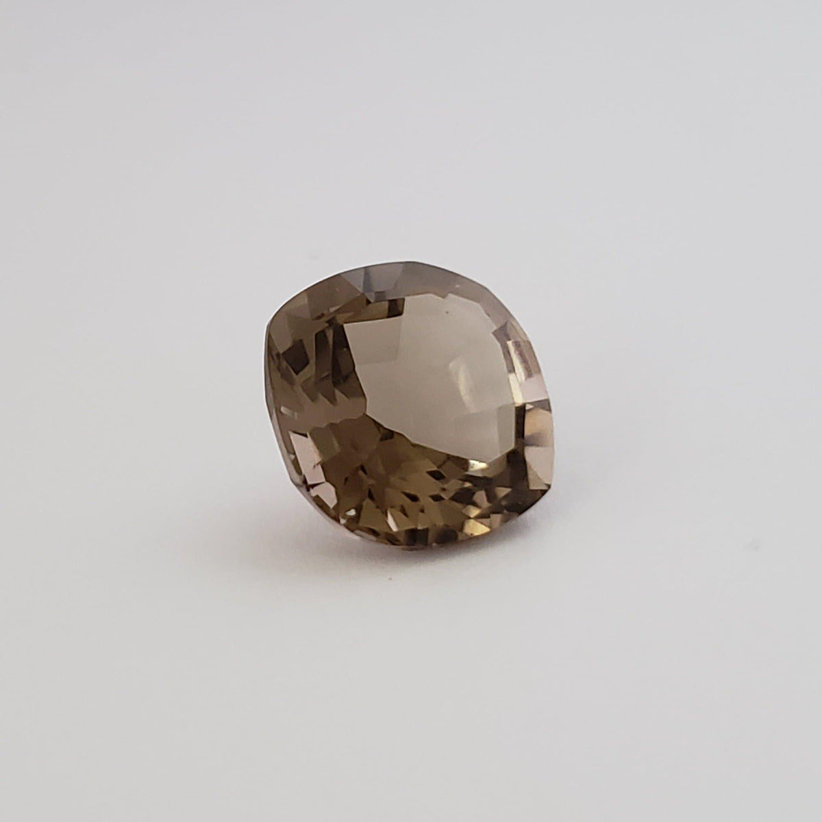  Smoky Quartz | Cushion Cut | 14x14mm 7.67ct 1