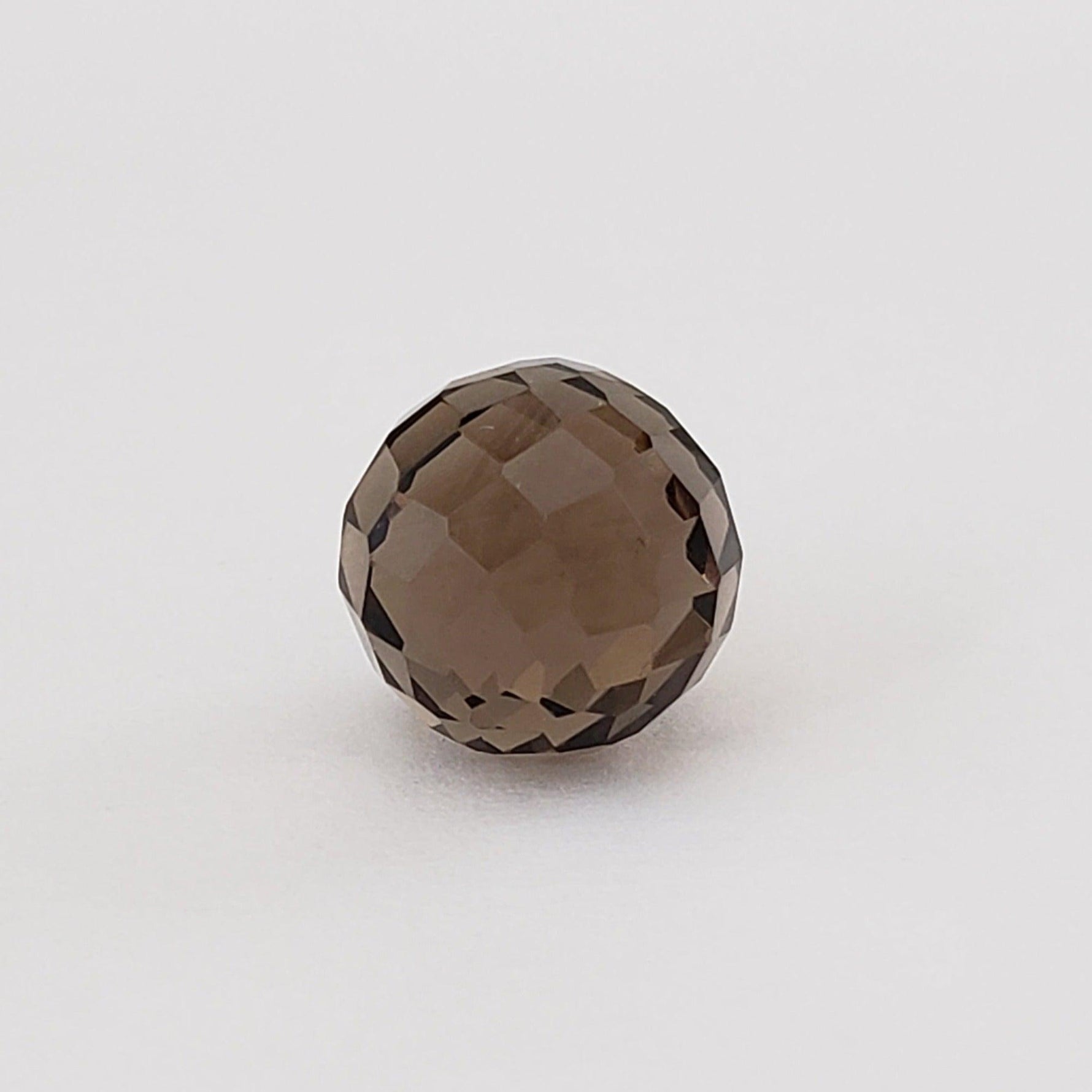  Smoky Quartz | Faceted Sphere | 10 mm 7.1ct 2