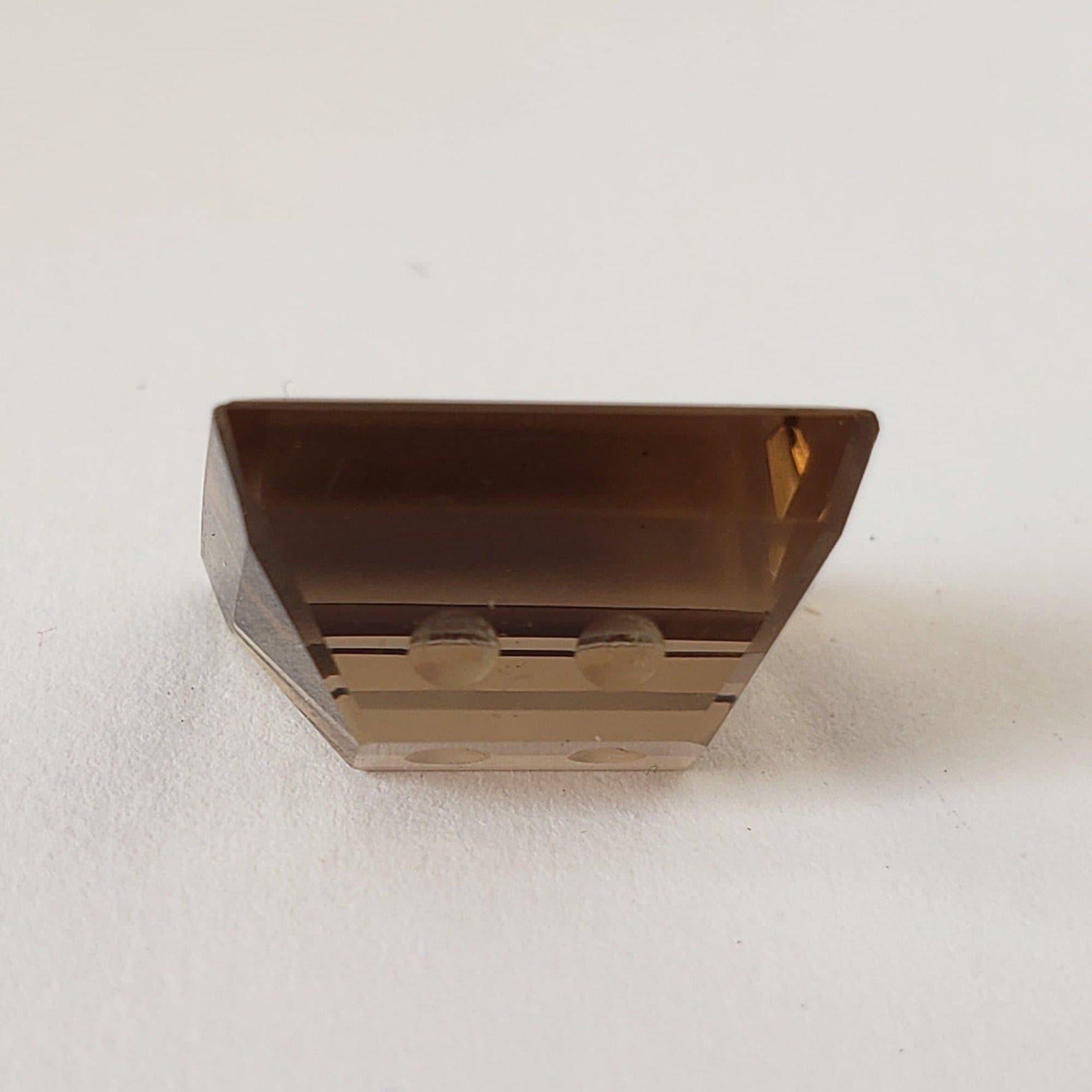  Smoky Quartz | Laser Cut Baguette | 14x12.5mm 9.42ct 4