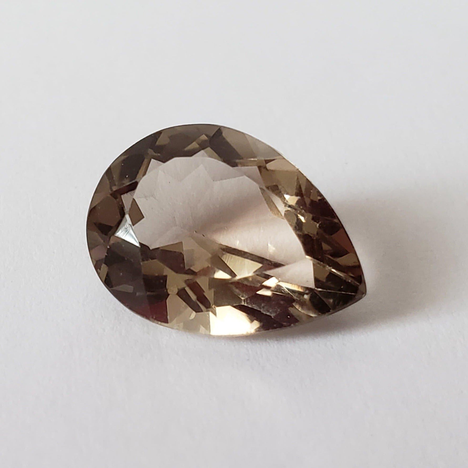   Smoky Quartz | Pear Shape Cut | 16x12mm 