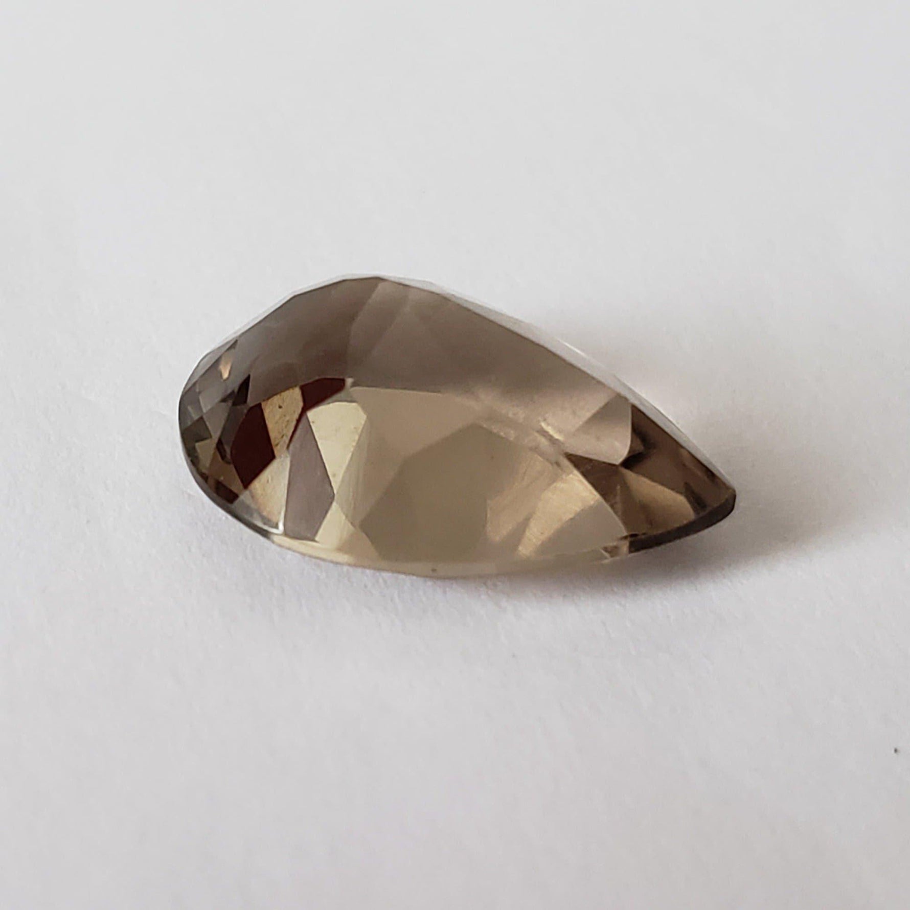   Smoky Quartz | Pear Shape Cut | 16x12mm 