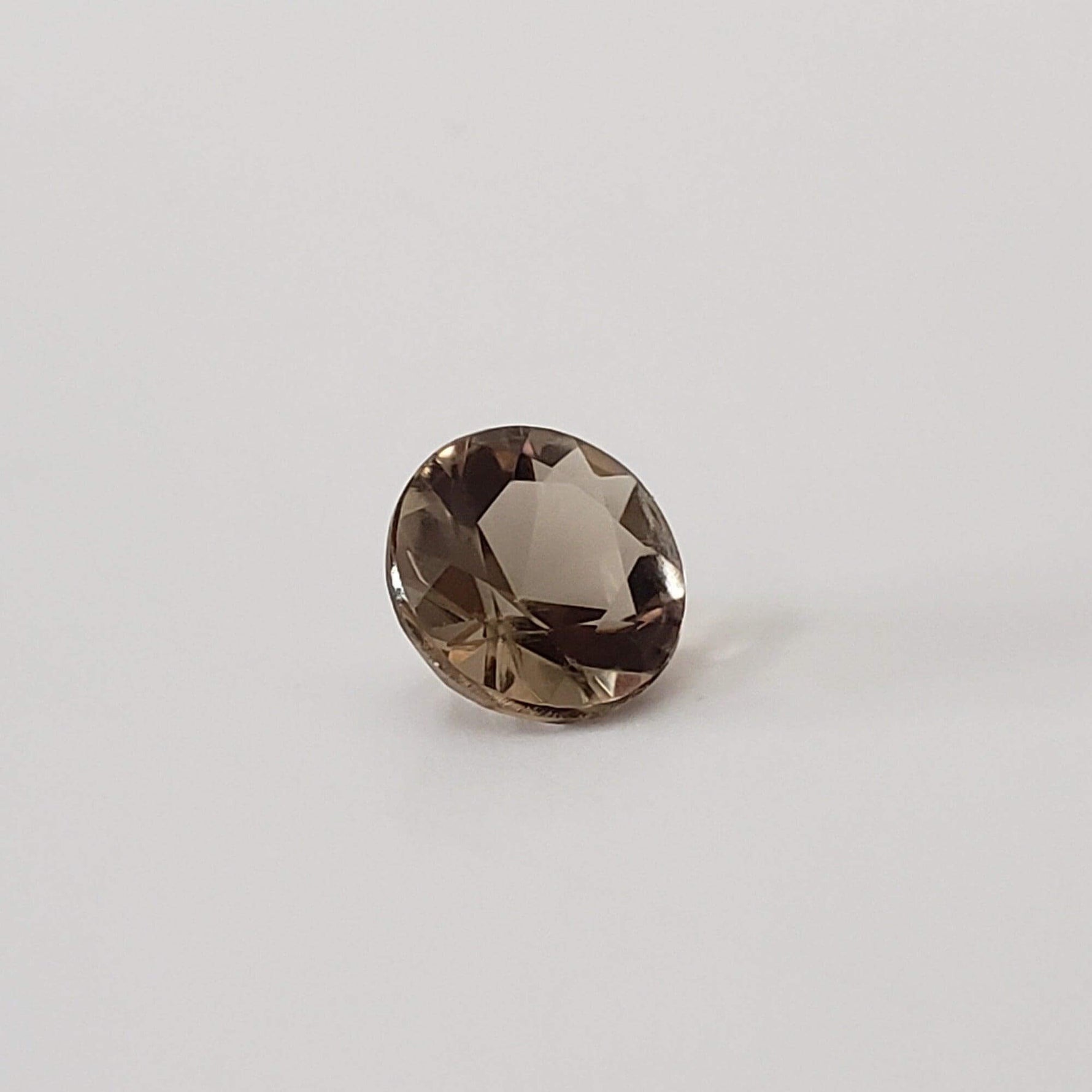  Smoky Quartz | Round Cut | 8mm 1.8ct 1