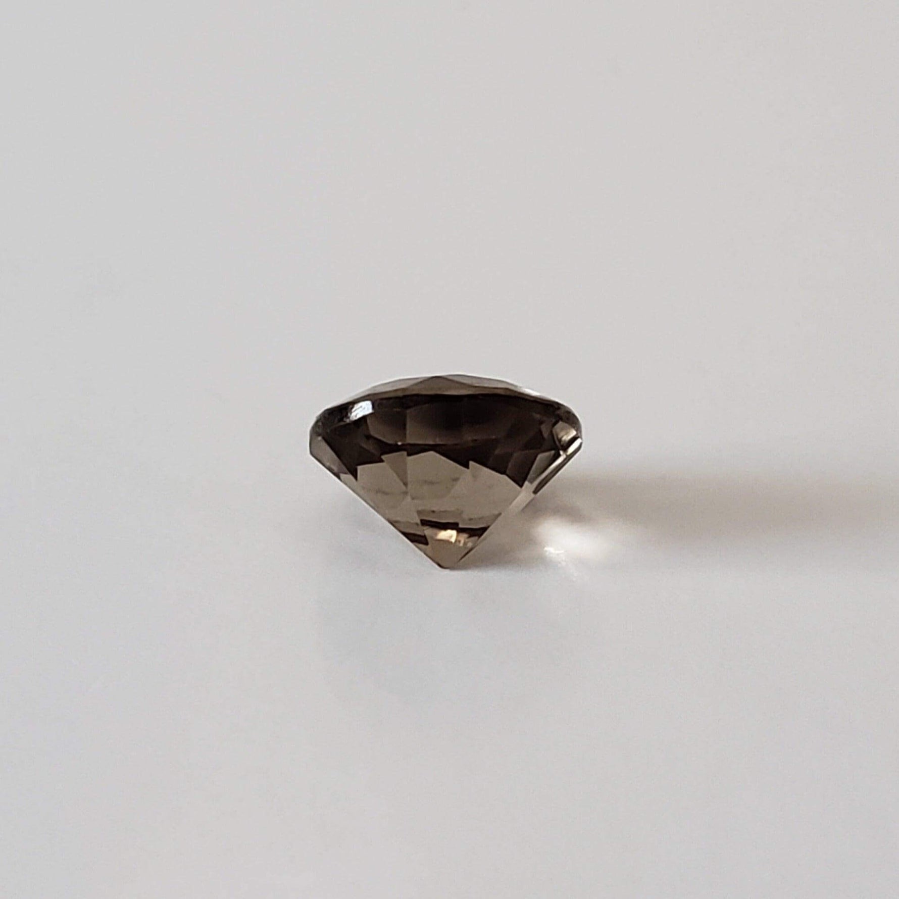  Smoky Quartz | Round Cut | 8mm 1.8ct 4