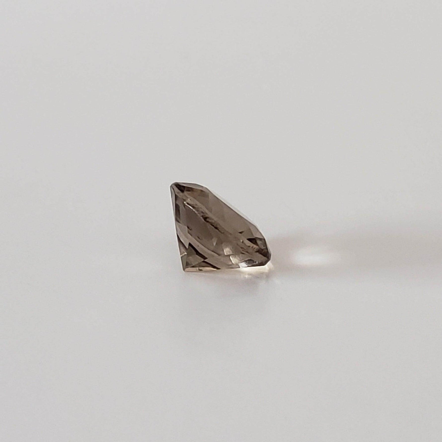  Smoky Quartz | Round Cut | 8mm 1.8ct 5