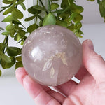  Smoky Quartz Sphere | 71 mm 2.8 inches | 476 Grams | Included | SO24 2