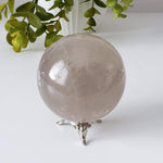  Smoky Quartz Sphere | 71 mm 2.8 inches | 476 Grams | Included | SO24 6