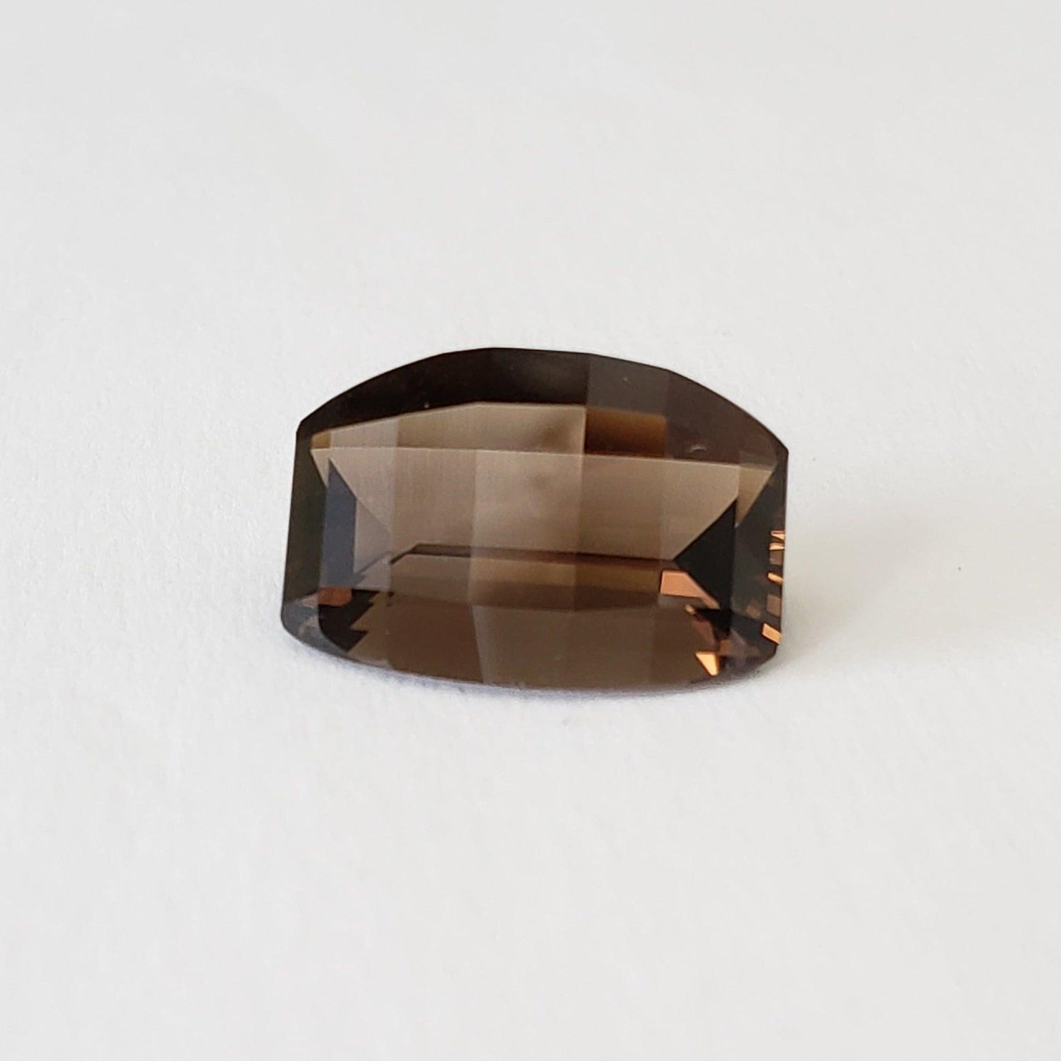  Smoky Quartz | Step Top Barrel Cut | 18x12.3mm 10.6ct 1