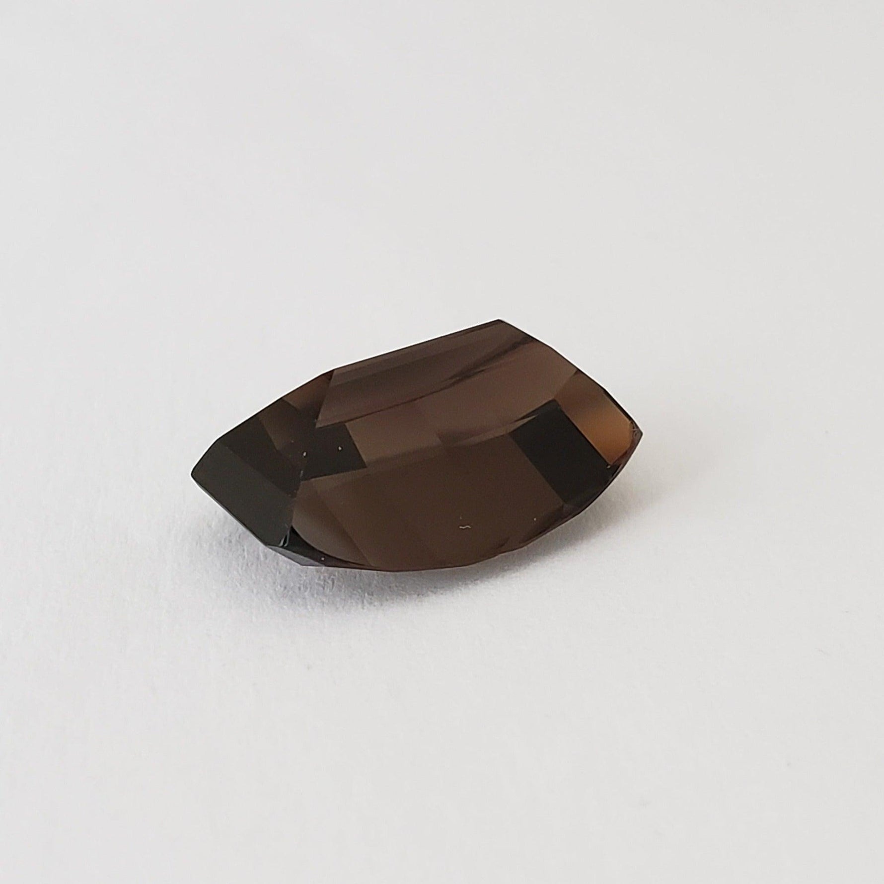  Smoky Quartz | Step Top Barrel Cut | 18x12.3mm 10.6ct 5