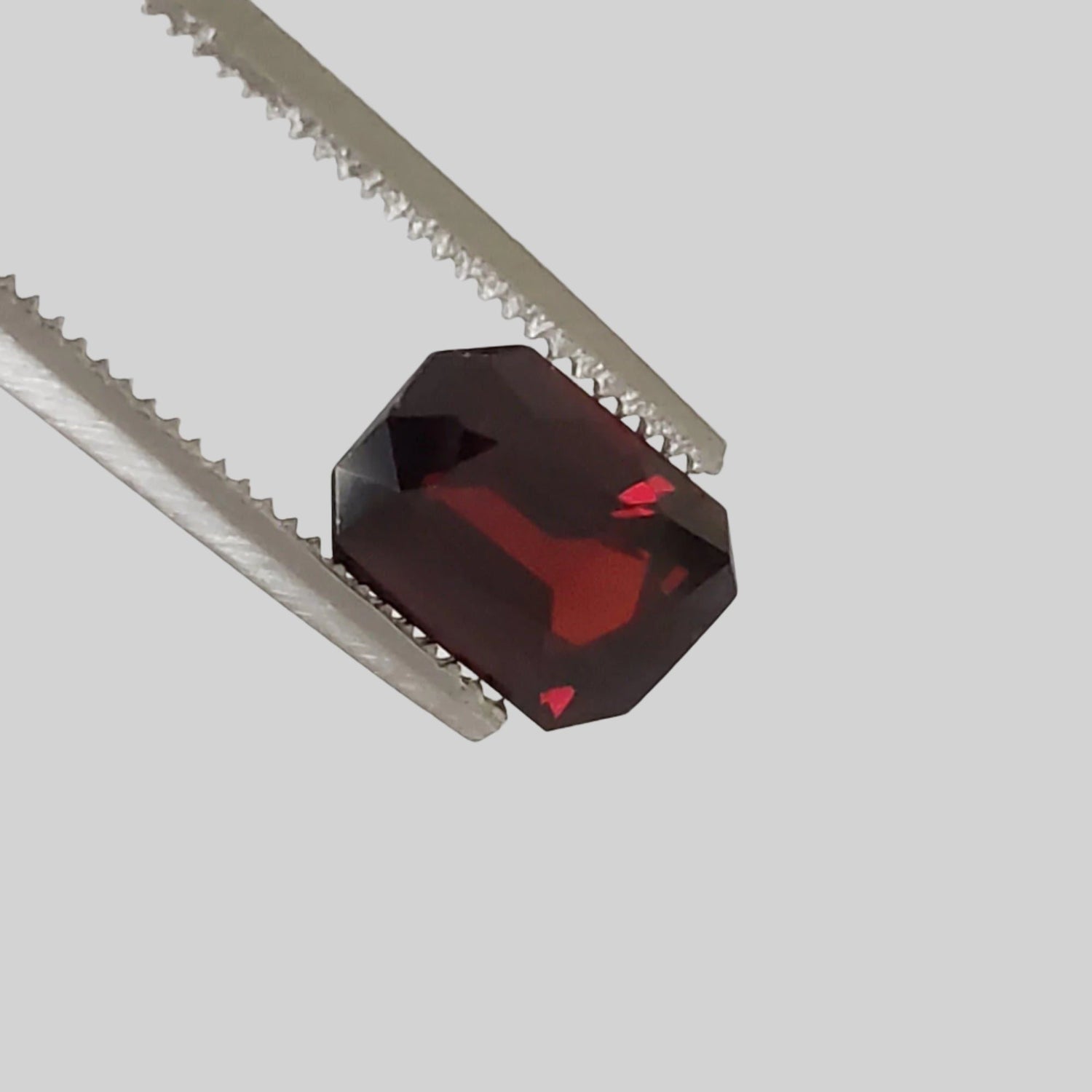  Spessartite Garnet | Octagon Cut | Reddish Orange | 7x5mm 1