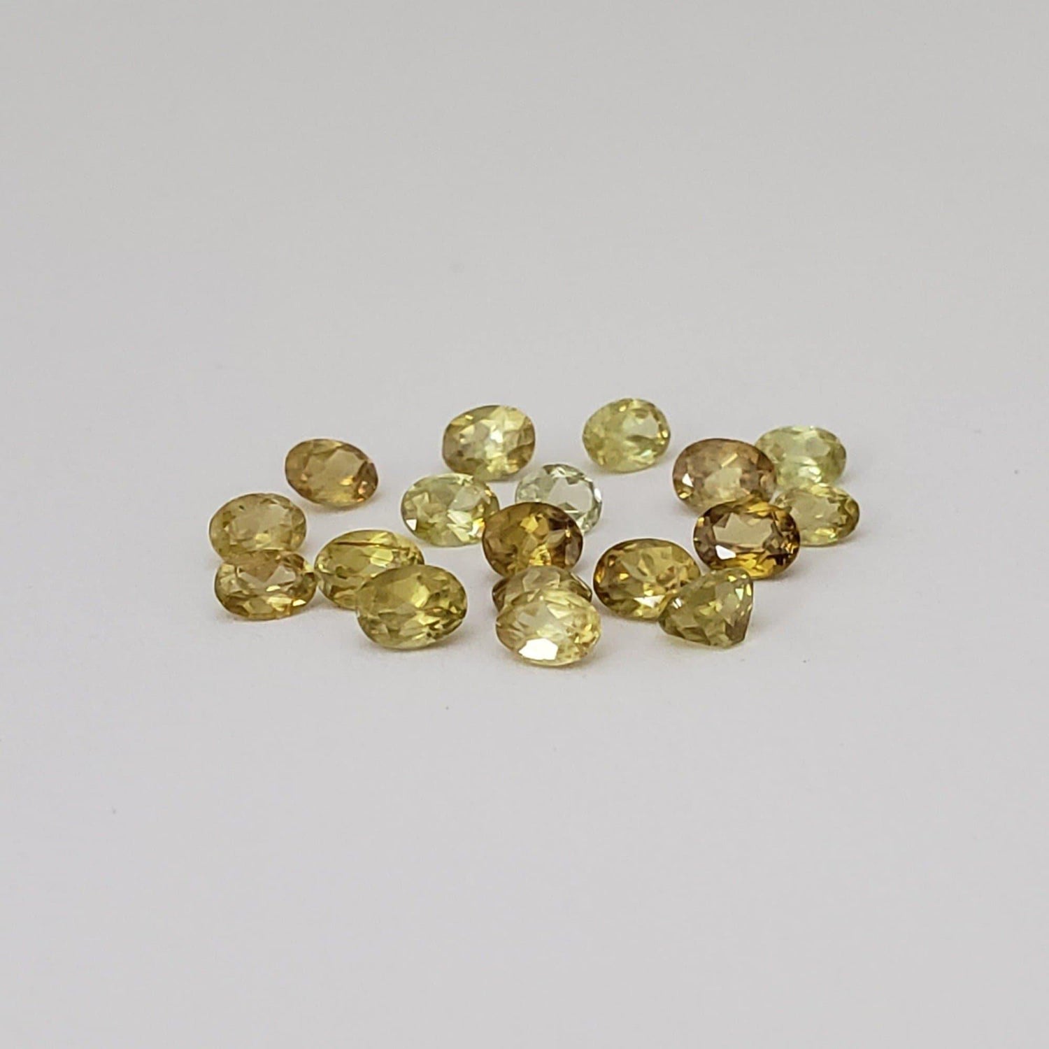  Sphene | Oval Cut | Canary Yellow | 4x3mm 1