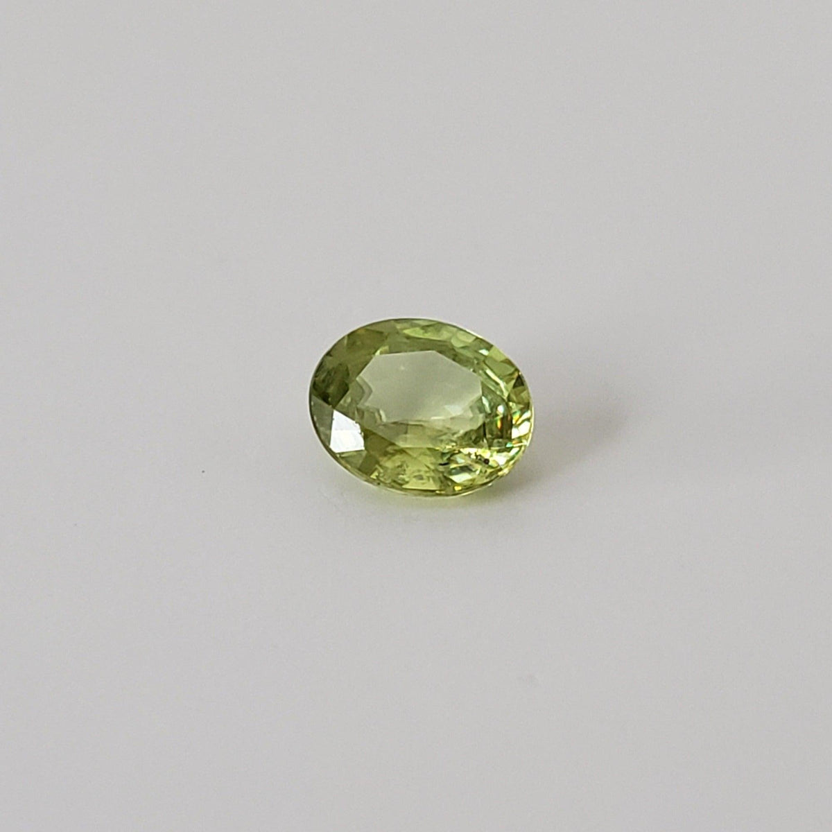  Sphene | Oval Cut | Vivid Green | 6x5mm 