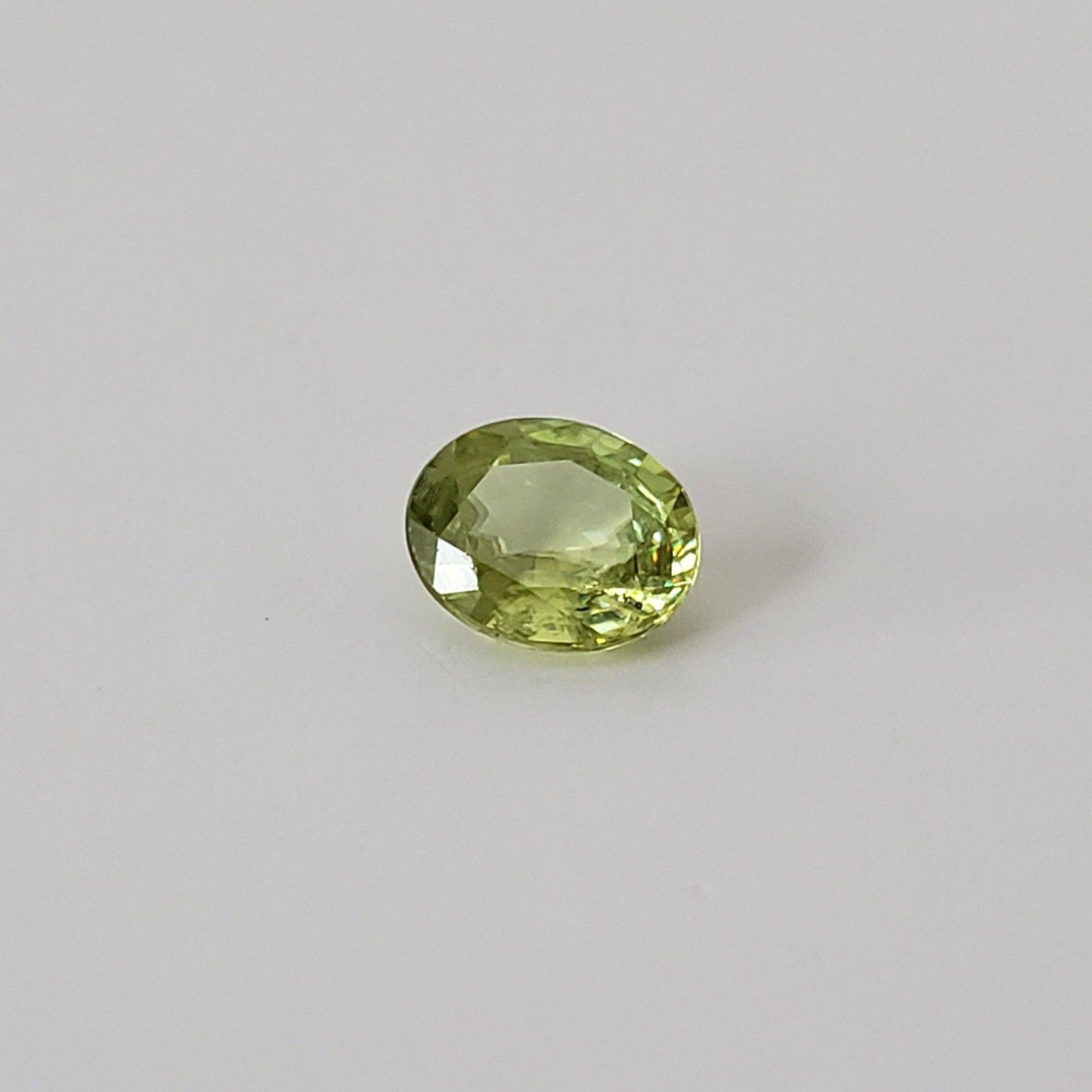  Sphene | Oval Cut | Vivid Green | 6x5mm 
