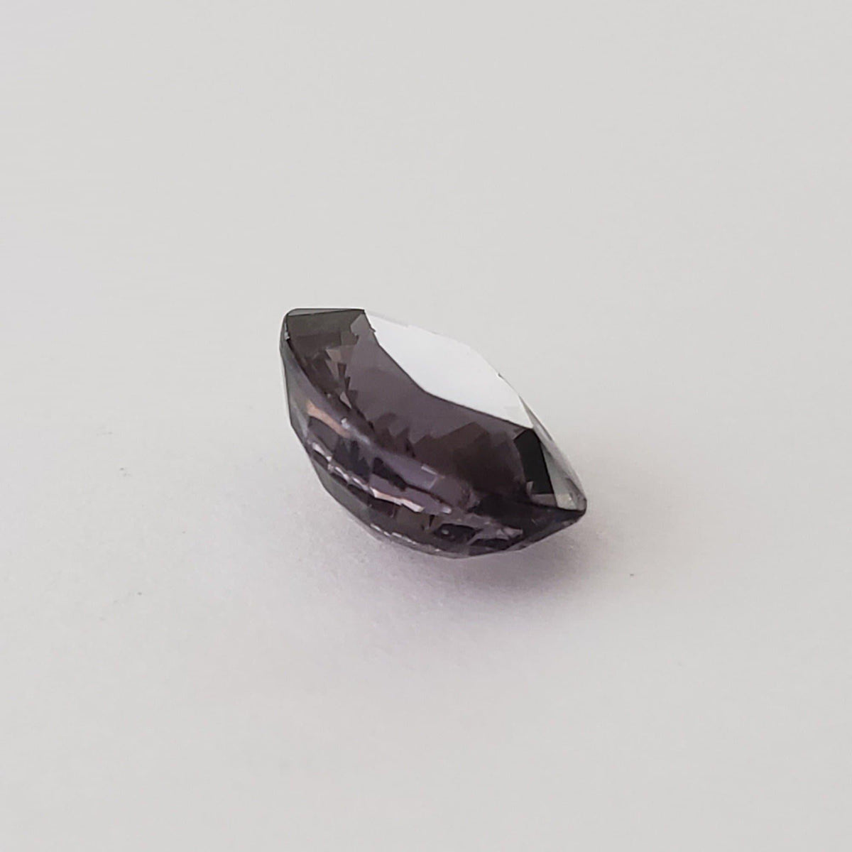  Spinel | Antique Cut | Dark Lavender | Natural | 8.8x7.7mm 2.99ct 3