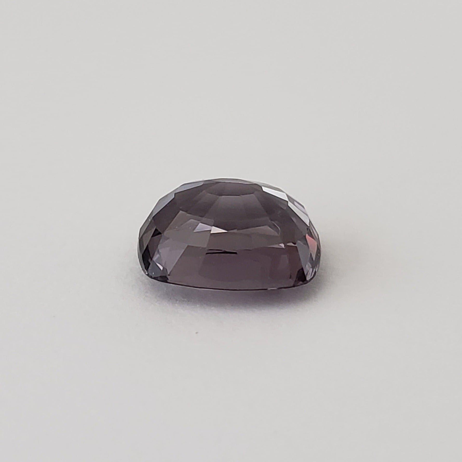  Spinel | Antique Cut | Dark Lavender | Natural | 8.8x7.7mm 2.99ct 4