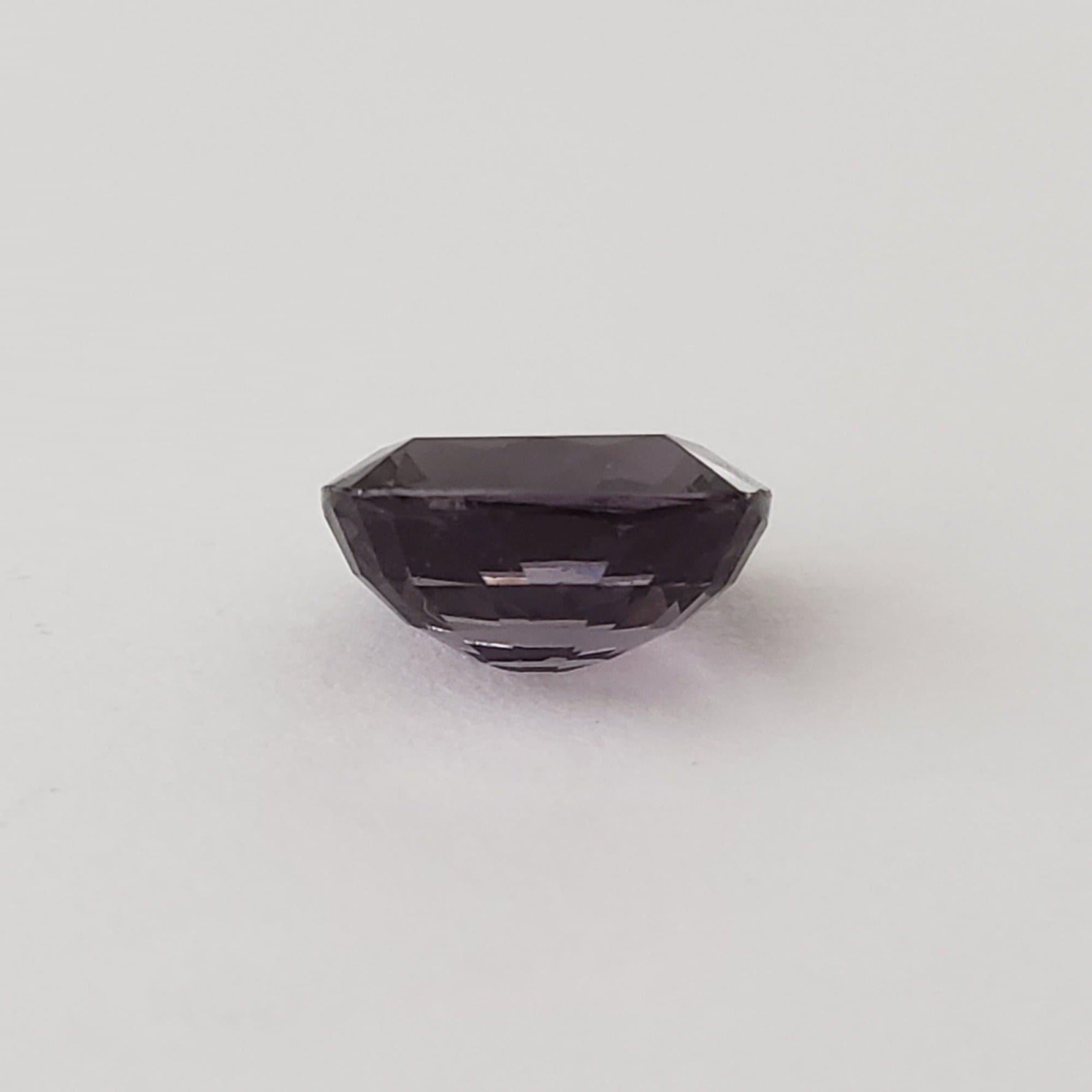  Spinel | Antique Cut | Dark Lavender | Natural | 8.8x7.7mm 2.99ct 5