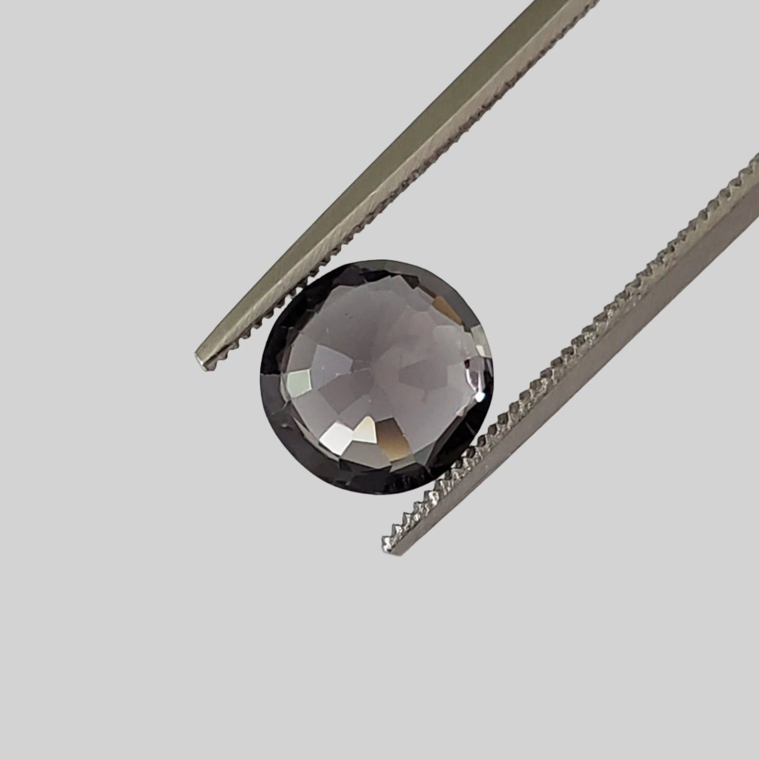  Spinel | Oval Cut | Deep Gray | Natural | 8x7.7mm 1.94ct 1