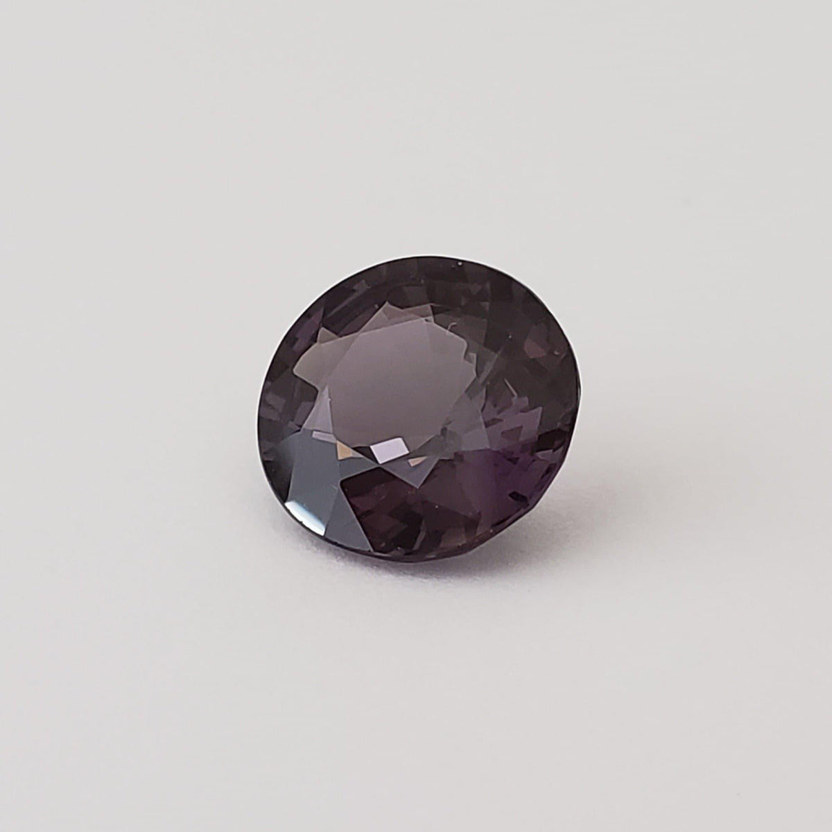  Spinel | Oval Cut | Deep Purple | Natural | 10.2x9.5mm 3.72ct 1