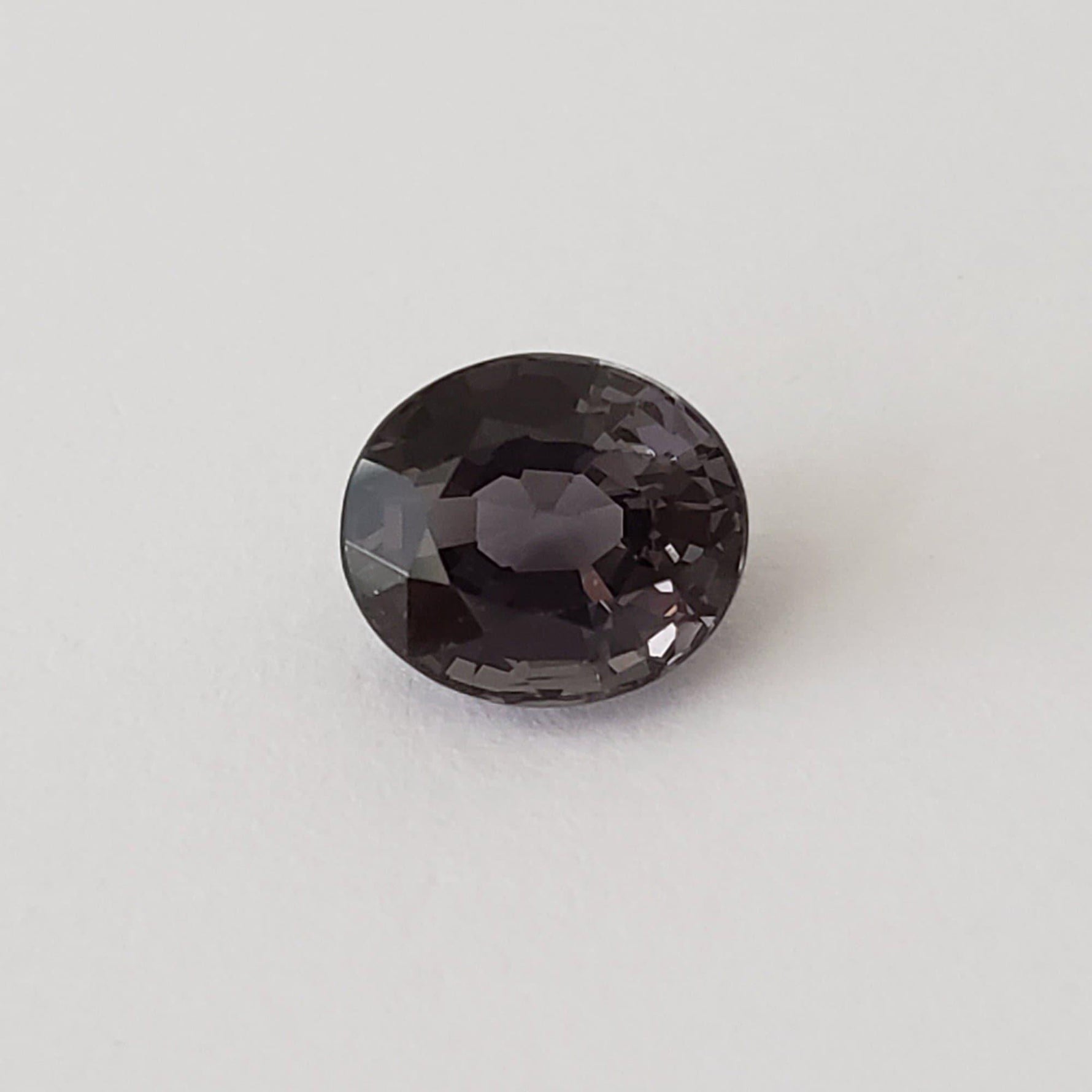  Spinel | Oval Cut | Purplish Gray | Natural | 8.3x7.3mm 2.30ct 