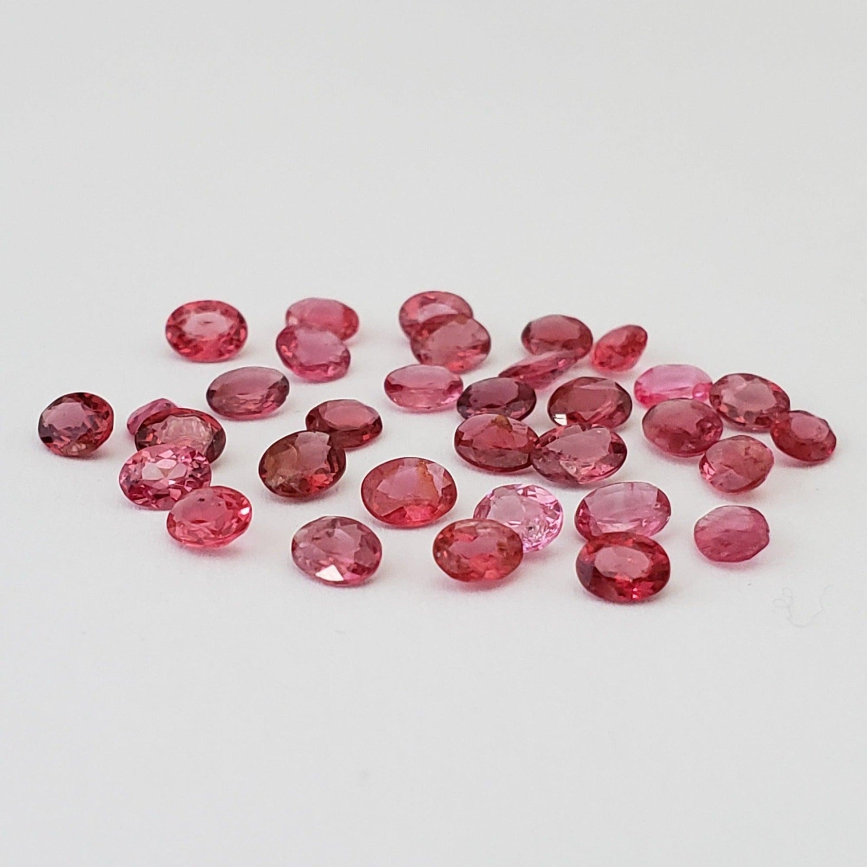  Spinel | Oval Cut | Red | 4x3mm 3