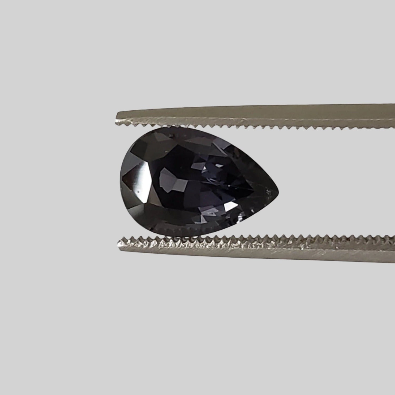  Spinel | Pear Shape Cut | Dark Grayish Purple | Natural | 10x7mm 2.05ct 