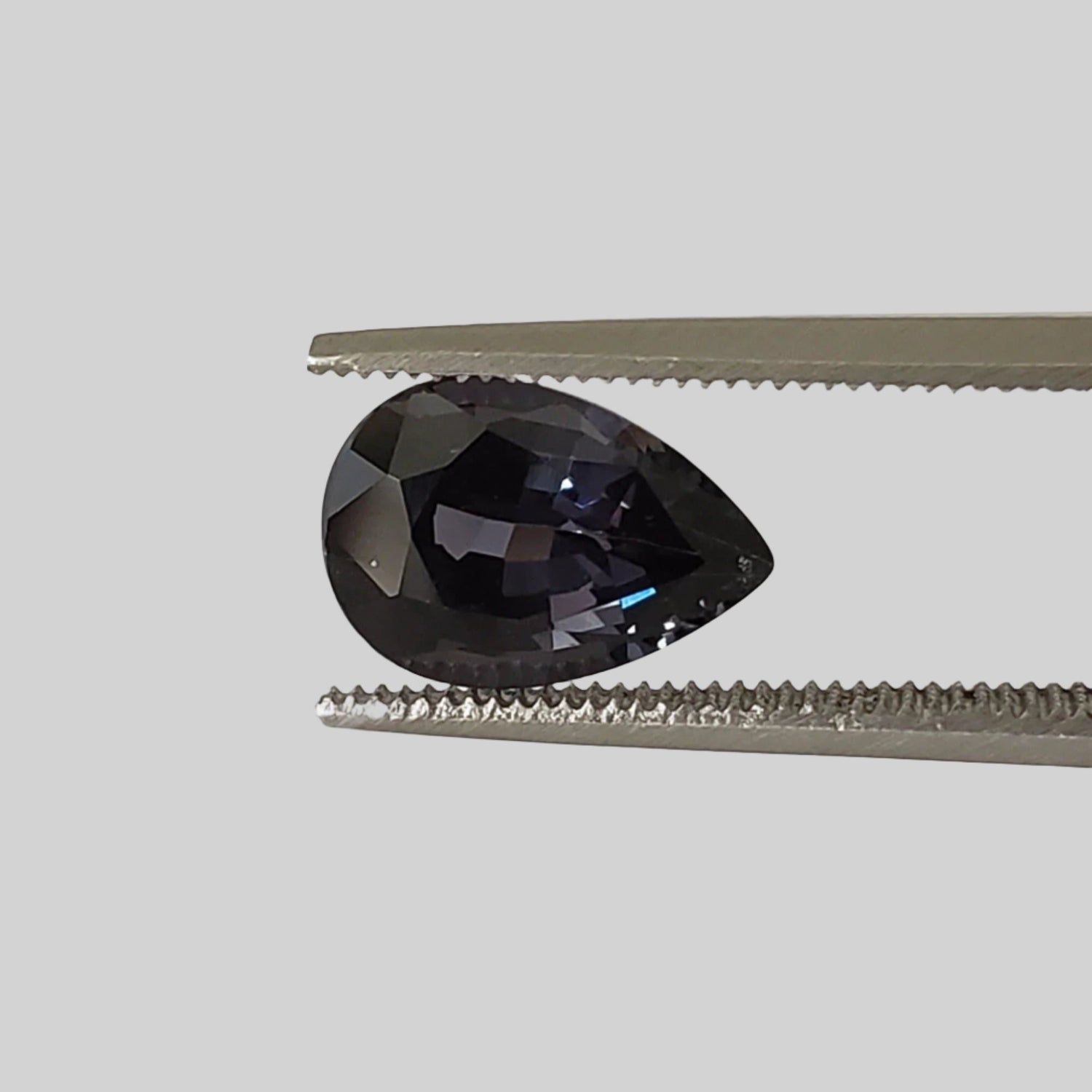  Spinel | Pear Shape Cut | Dark Grayish Purple | Natural | 10x7mm 2.05ct 1